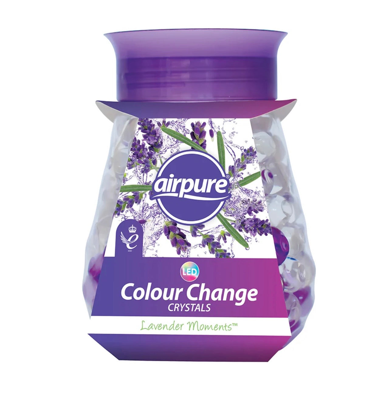 LED aromātiskie kristāli ar krāsu mainošu LED apgaismojumu (Citrus Zing / Lavender Moments / Ocean Fresh)