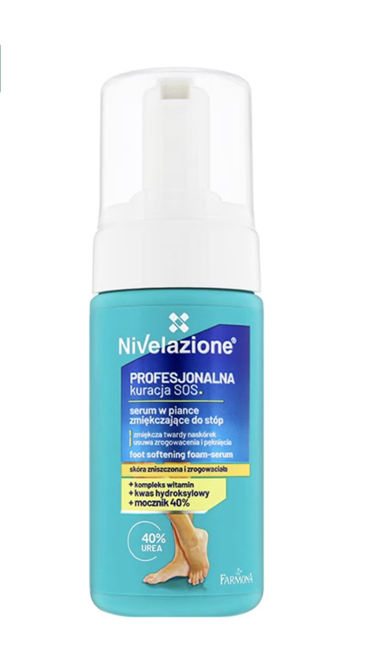 Farmona NIVELAZIONE Mīkstinošas seruma putas pēdām ar 40% urīnvielu, 75 ml