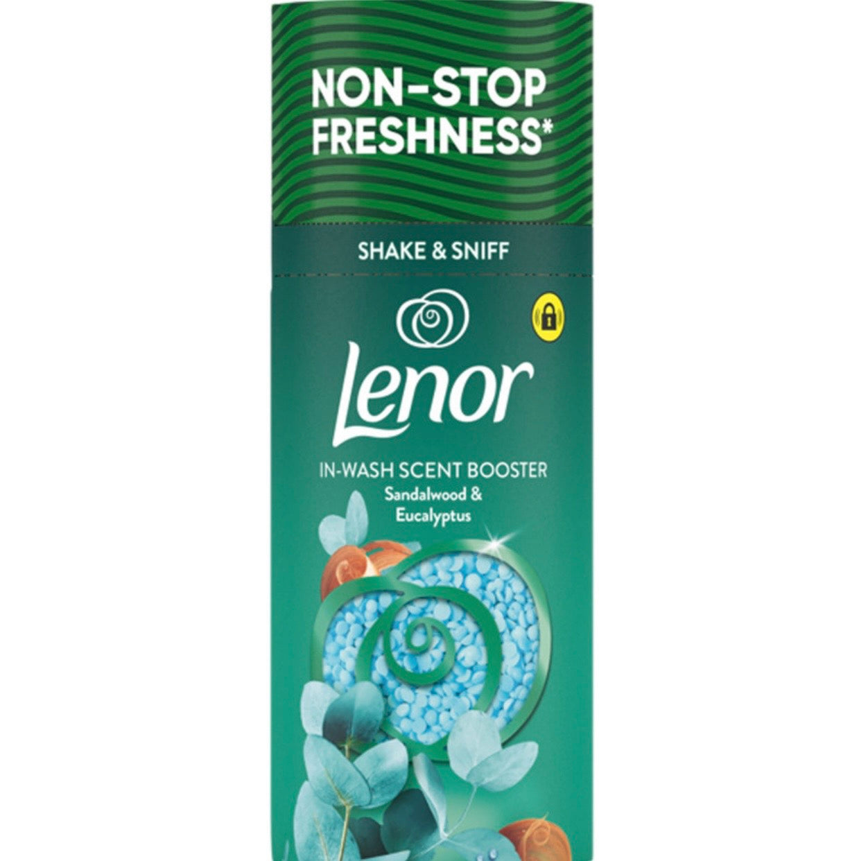 Lenor Sandalwood & Eucalyptus- aromāta pērlītes veļai 155g
