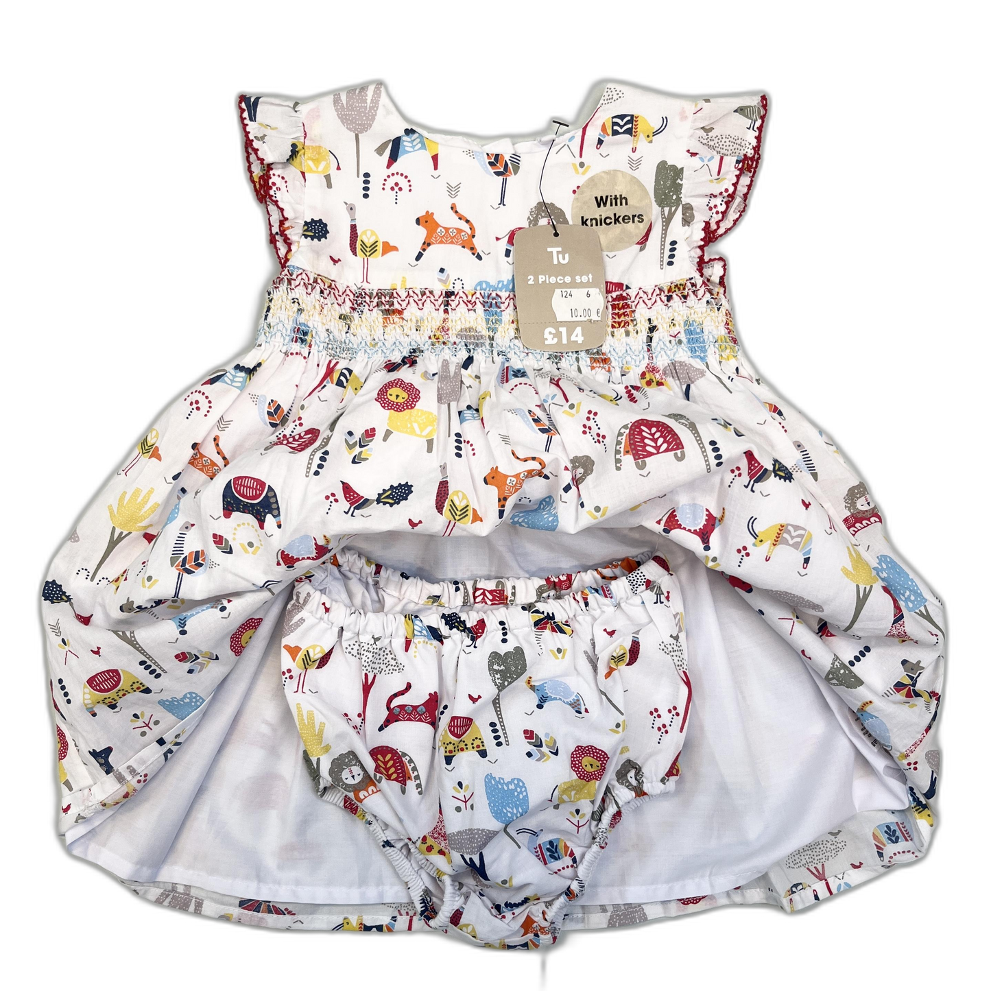 Meiteņu kleita - Tu - 68-74cm EU - 6-9M UK