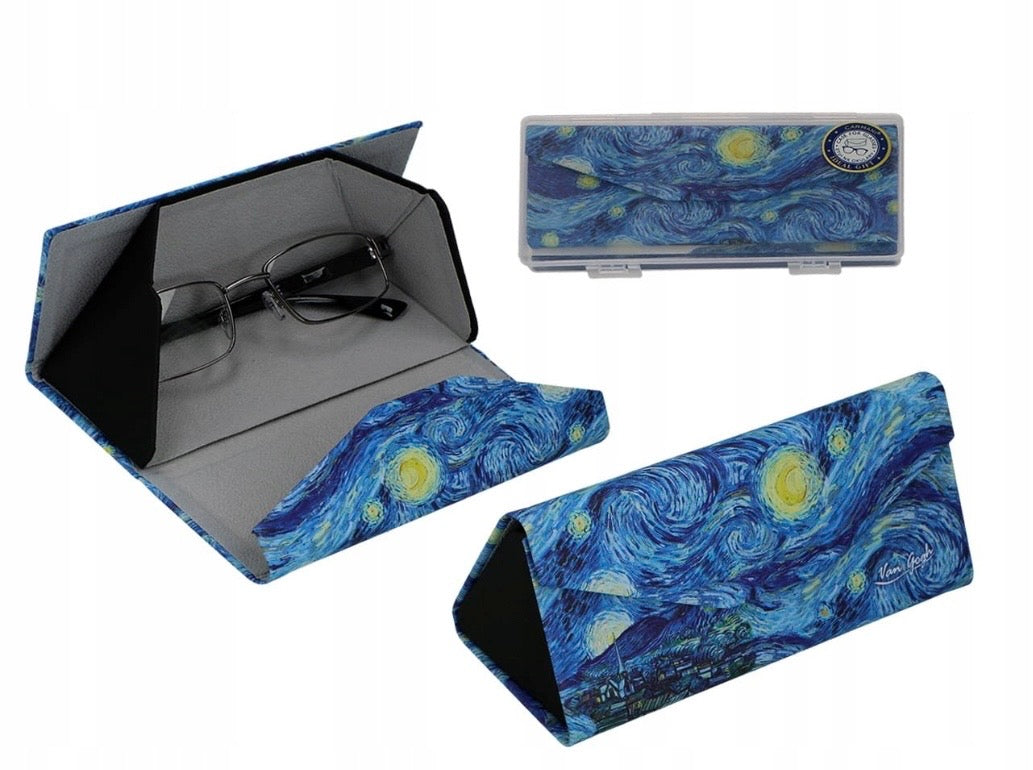 Briļļu futlāris saliekamais V.Gogh Zvaigžņotā nakts