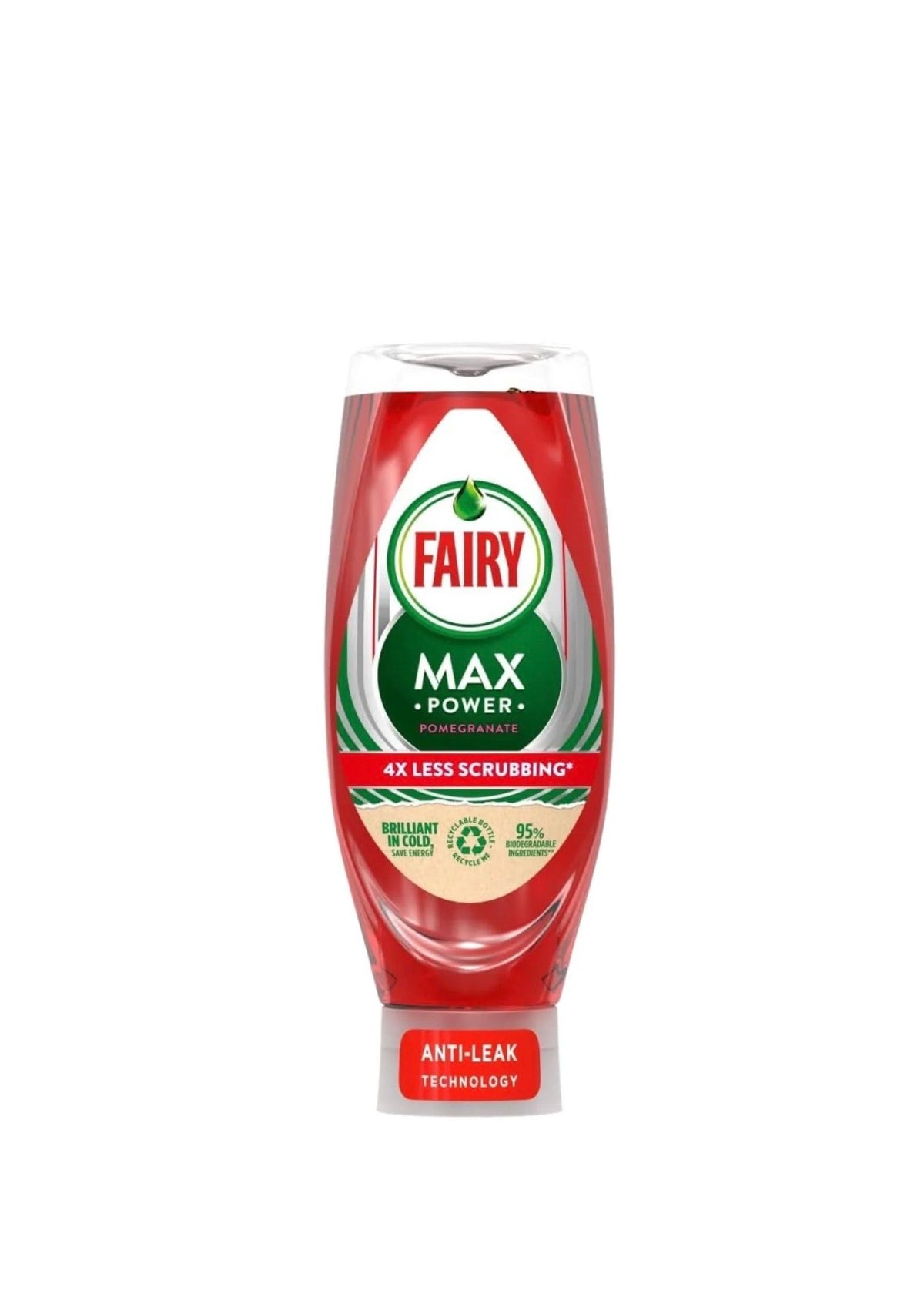 Fairy Max Power trauku mazgāšanas līdzeklis- Granātābolu, 640 ml