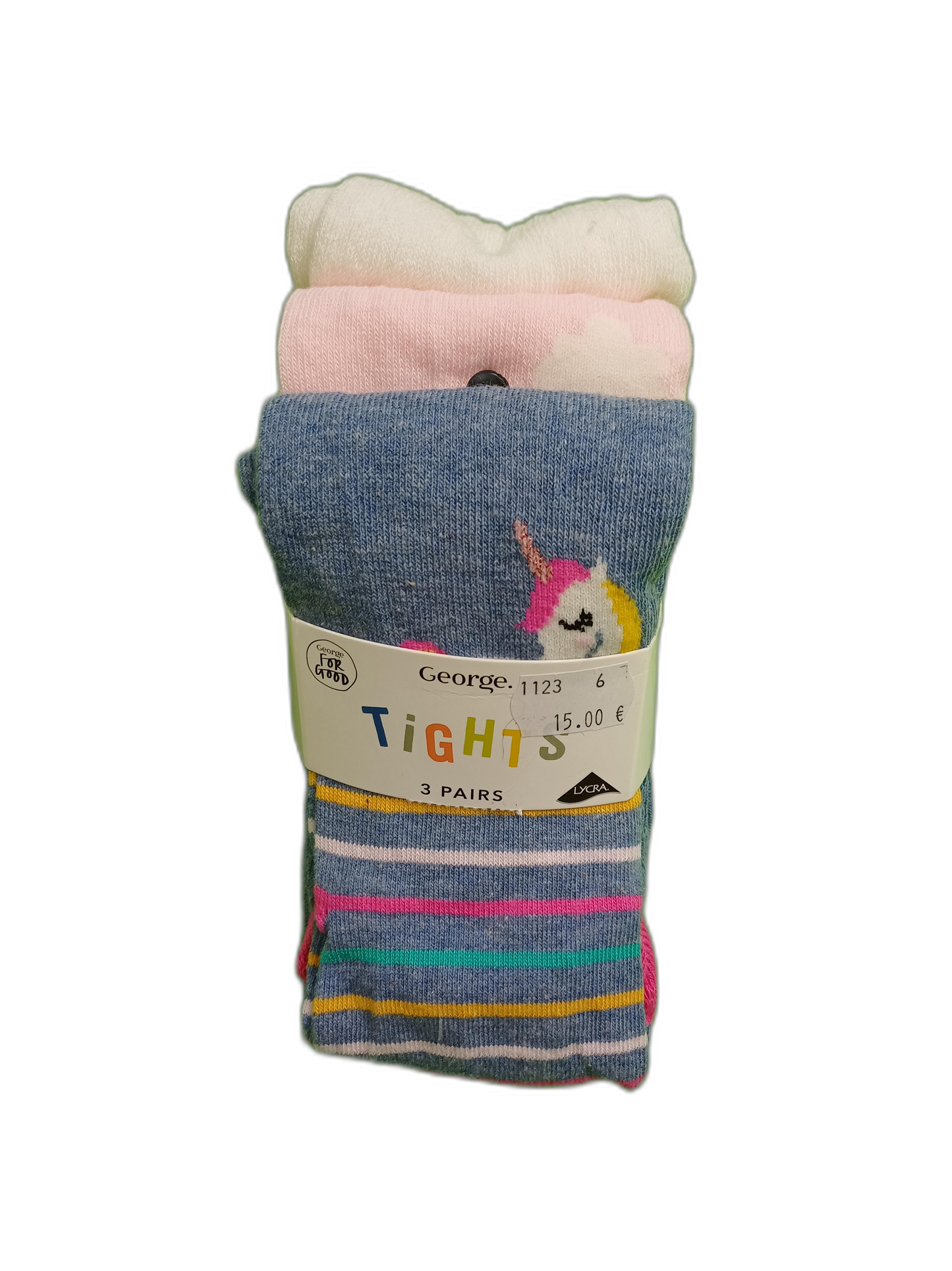 Bērnu aksesuāri - Meiteņu zeķubikšu komplekts 3 gb.- George - 2-3 gadi