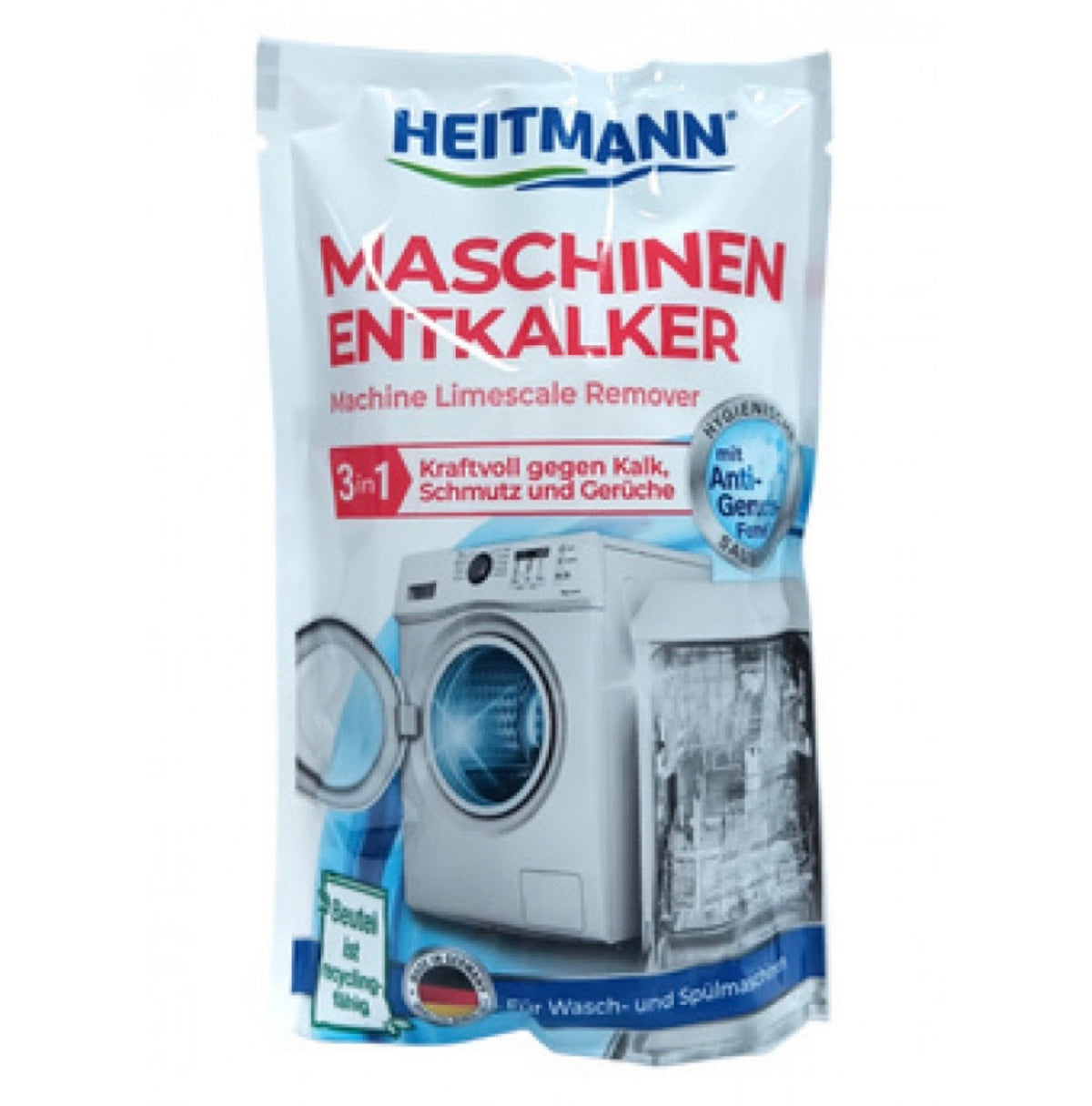Heitmann Maschinen Entkalker 175 g– efektīvs atkaļkošanas līdzeklis
