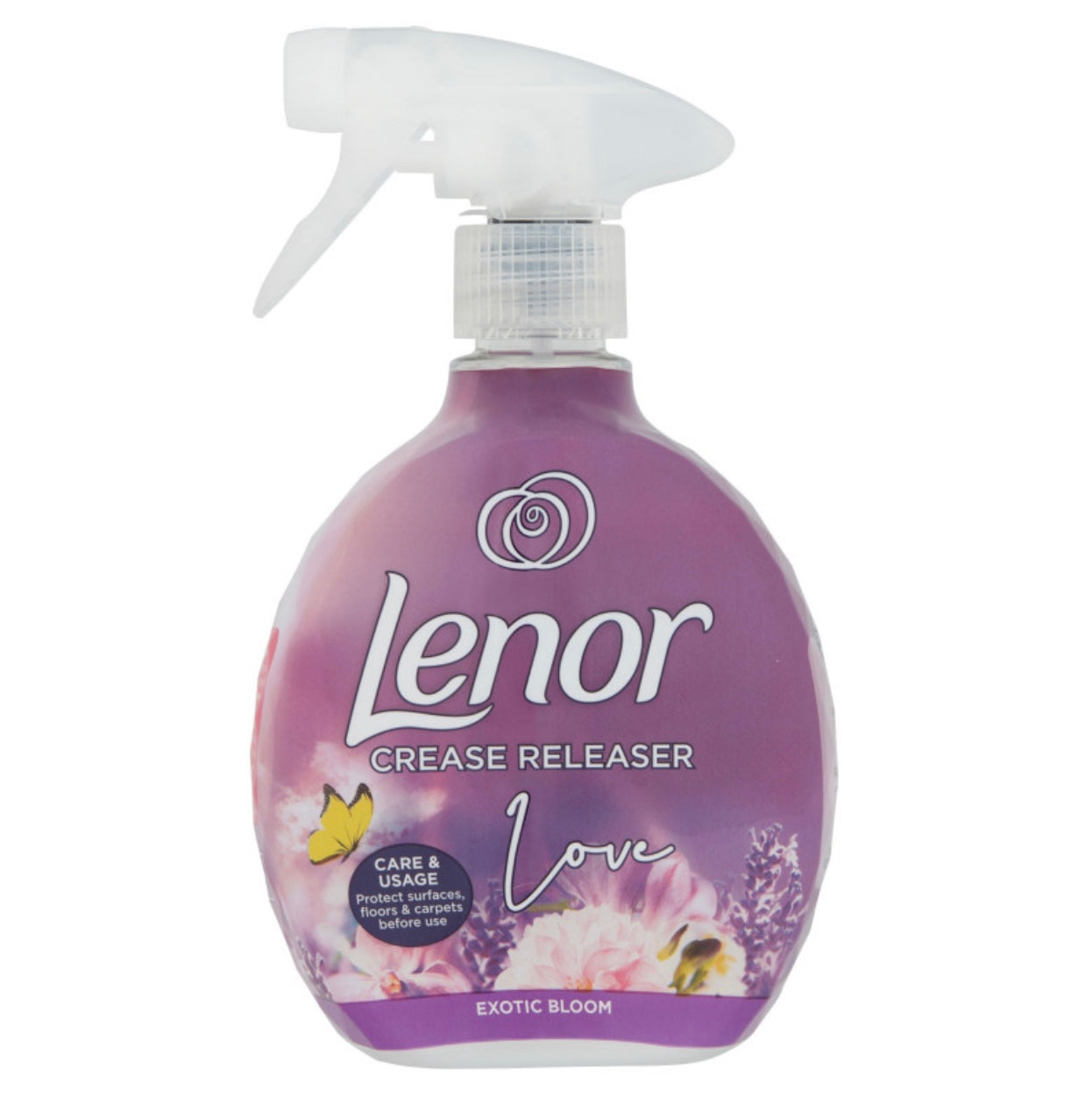 Lenor Crease Releaser Exotic Bloom – Auduma Atsvaidzinātājs un Burzījumu Noņēmējs 500 ml