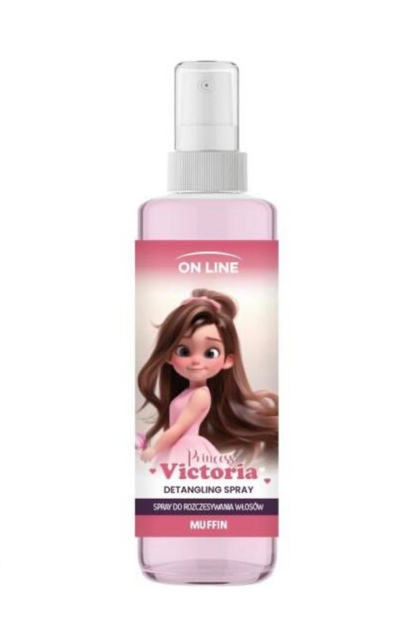 On Line Victoria izsmidzināms līdzeklis matu atšķetināšanai ar mafinu aromātu, 200 ml