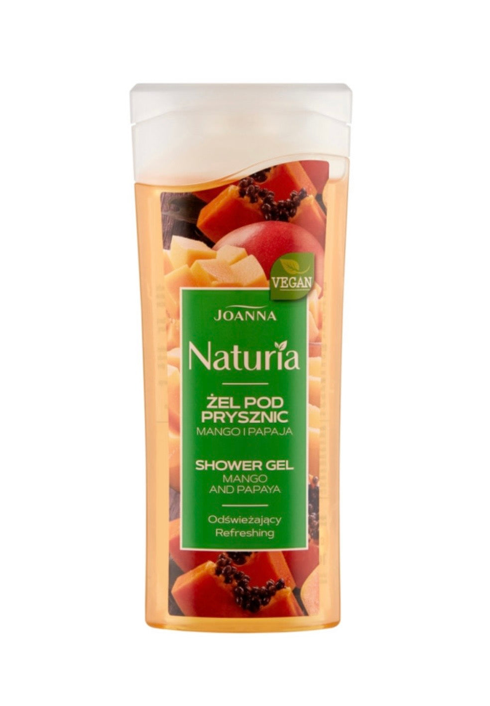 Joanna Naturia dušas želeja Mango un Papaija, 100 ml