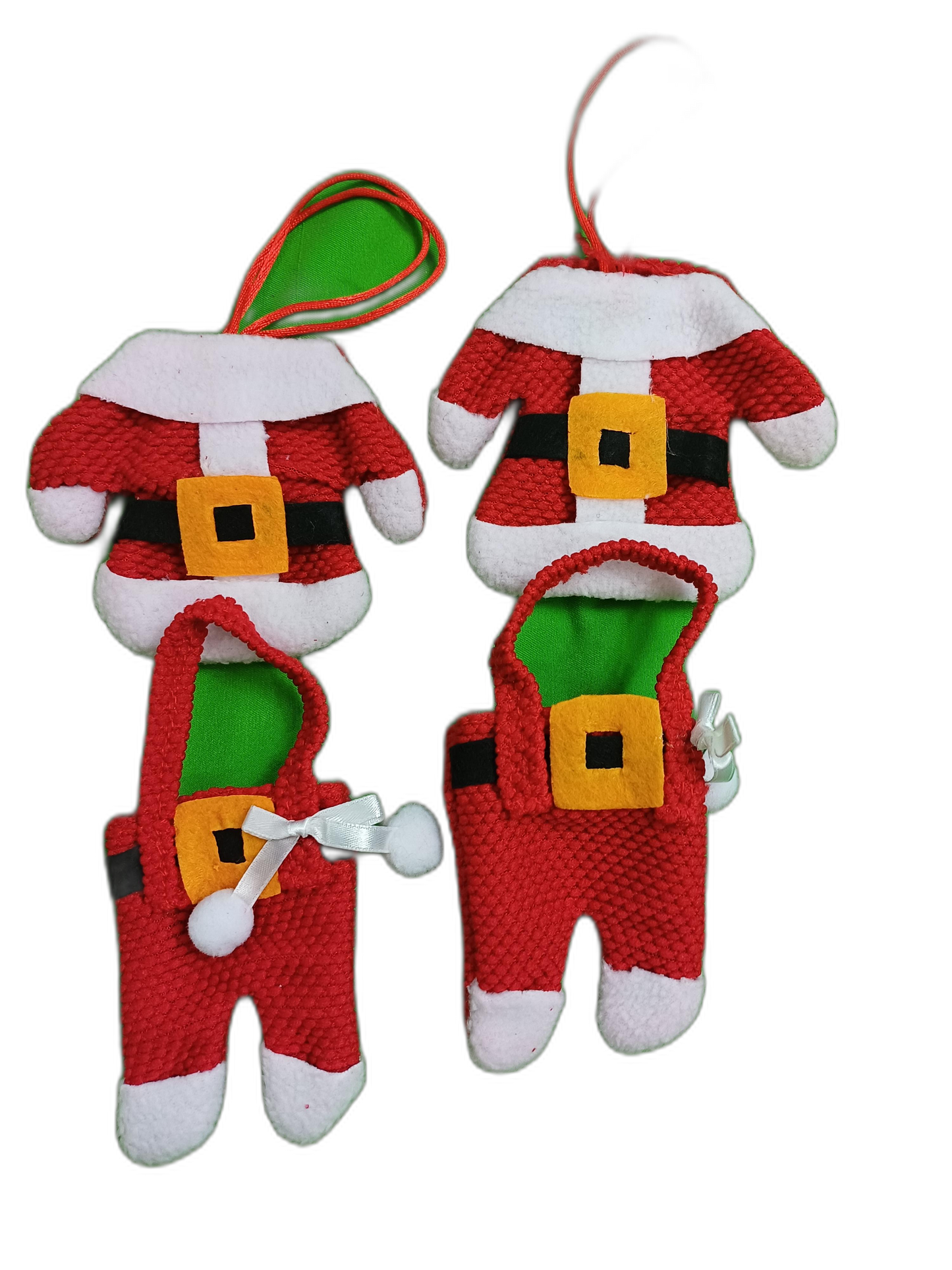 Ziemassvētku dekors - eglīšu rotājumu komplekts 4gb. - Made in China