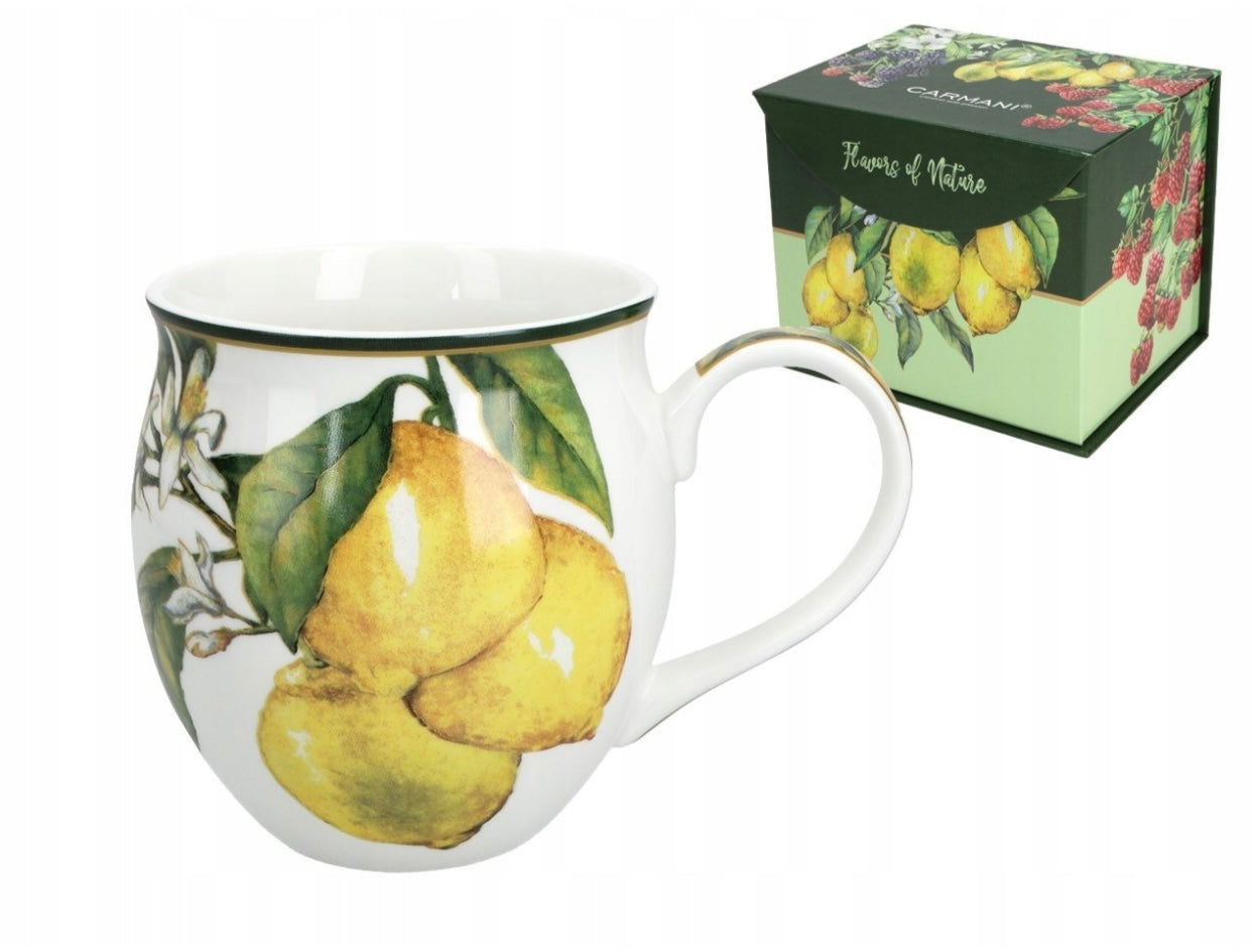 Porcelāna krūze “Citroni” Carmani 475 ml
