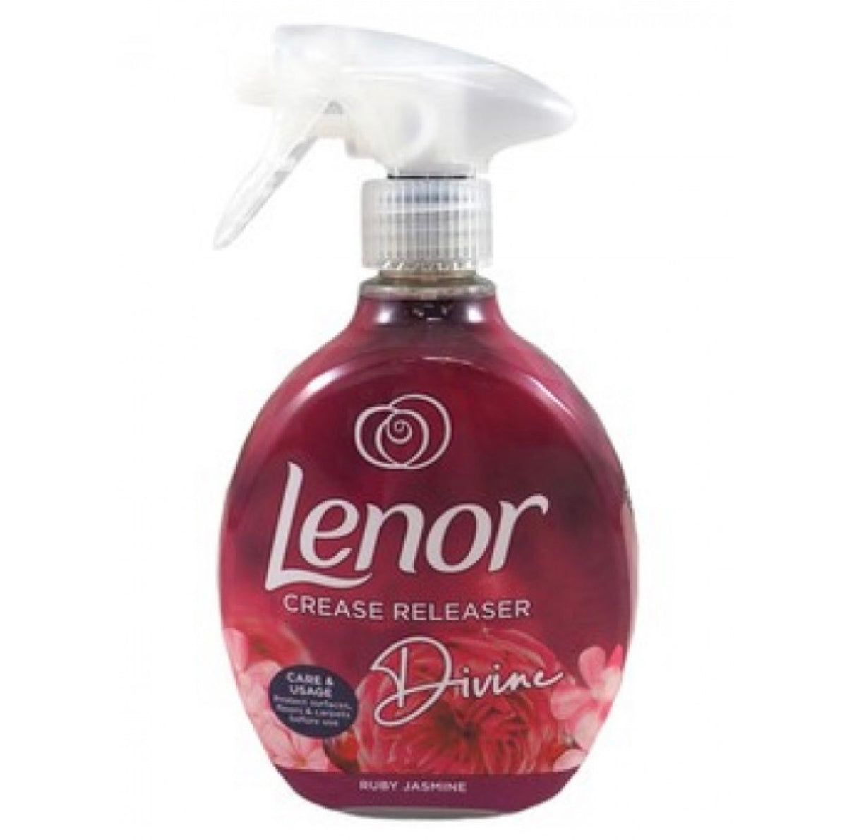Lenor Crease Releaser Ruby Jasmine – auduma atsvaidzinātājs un burzījumu noņēmējs, 500 ml