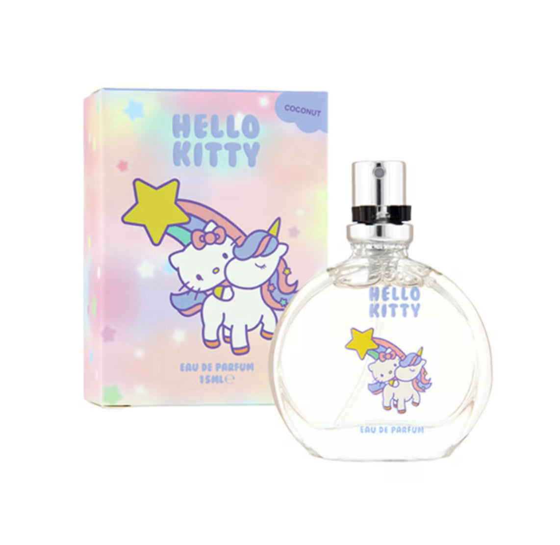 Hello Kitty & Unicorn parfimērijas ūdens Coconut, 15 ml