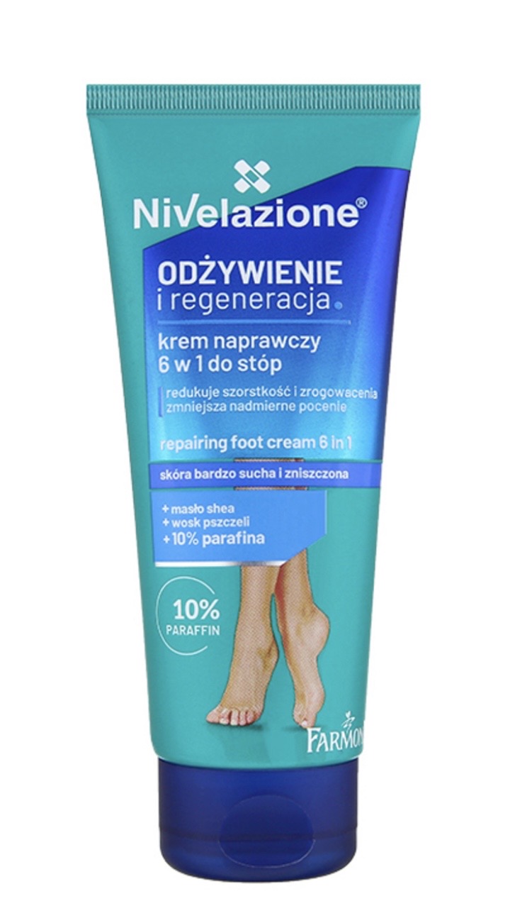 Farmona NIVELAZIONE 10% Parafīna 6-in-1 aizsargājošs un atjaunojošs krēms pēdām, 75 ml