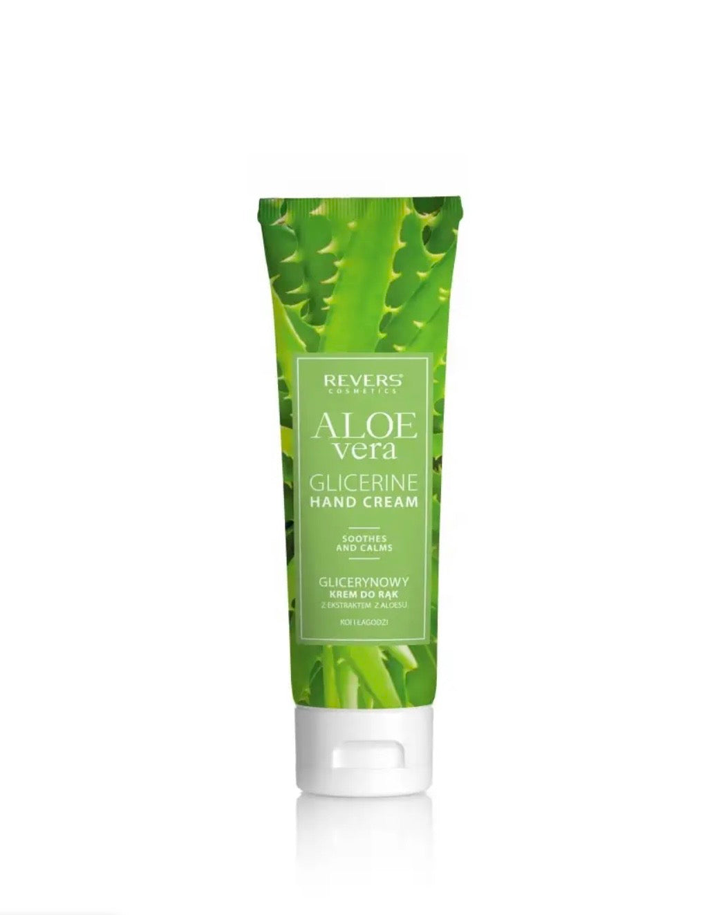 Roku krēms ar glicerīnu un alvejas ekstraktu - Revers Cosmetics - Aloe Vera - 125 ml