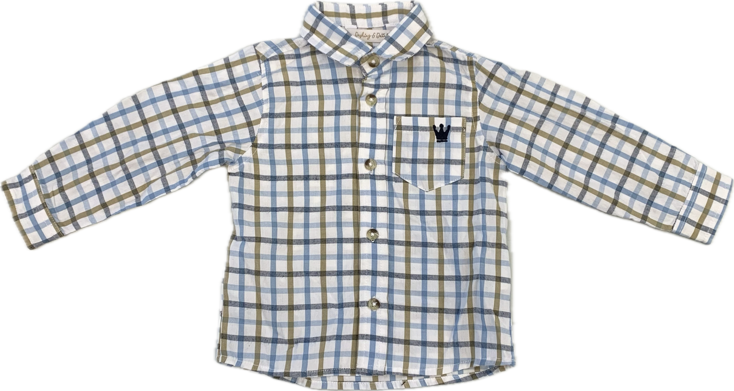 Apģērbu комплект 2 ГБ. - Krekls un Veste - M&Co - 9M - 68-74EU - 6-9M UK