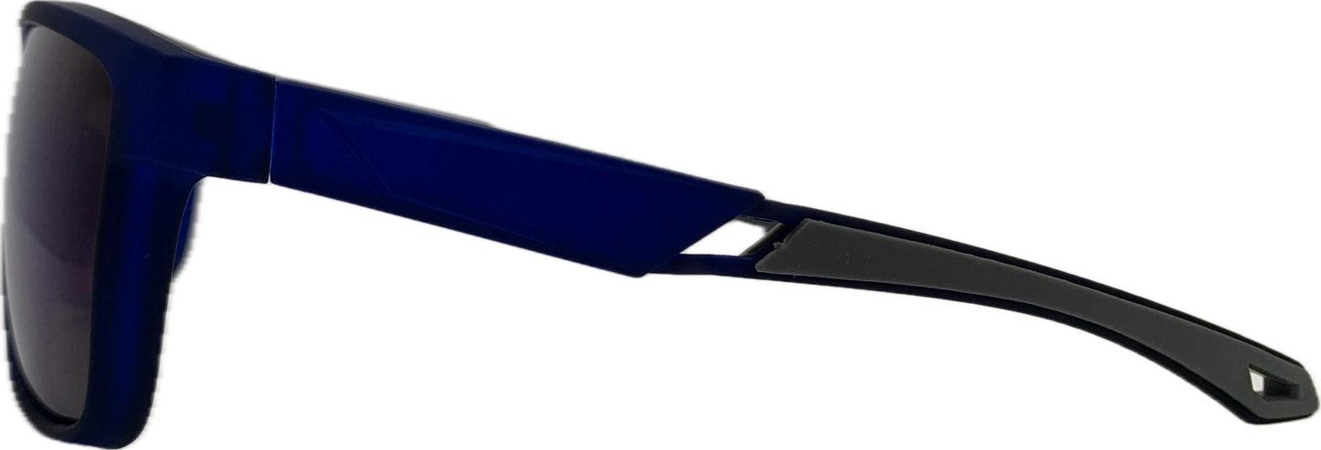 Vīriešu saulesbrilles - Square - UW 400 - Cat.3 - Polarizētas - 56 - 20 - 139 - Zila