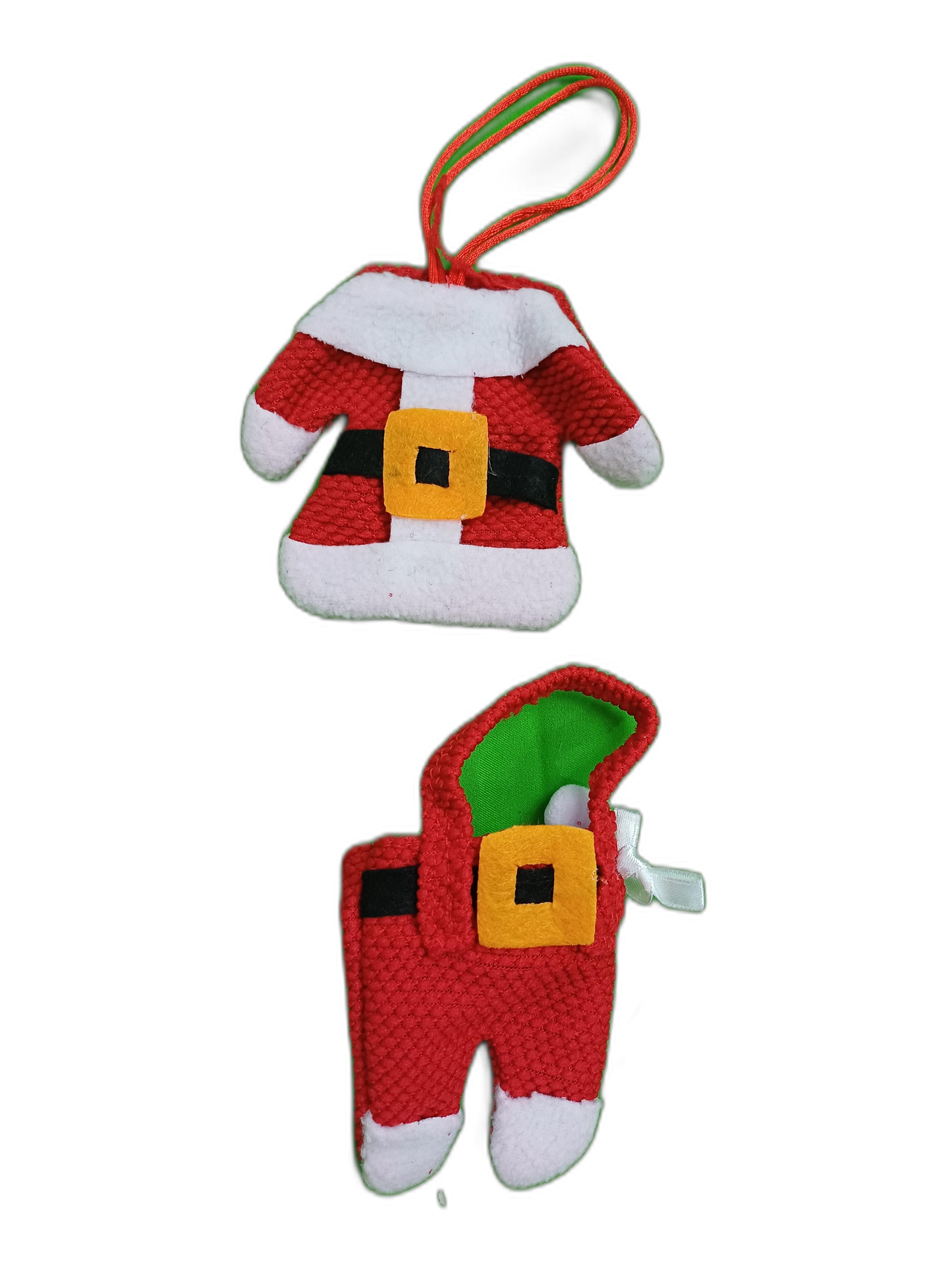 Ziemassvētku dekors - eglīšu rotājumu komplekts 4 gb. - Made in China