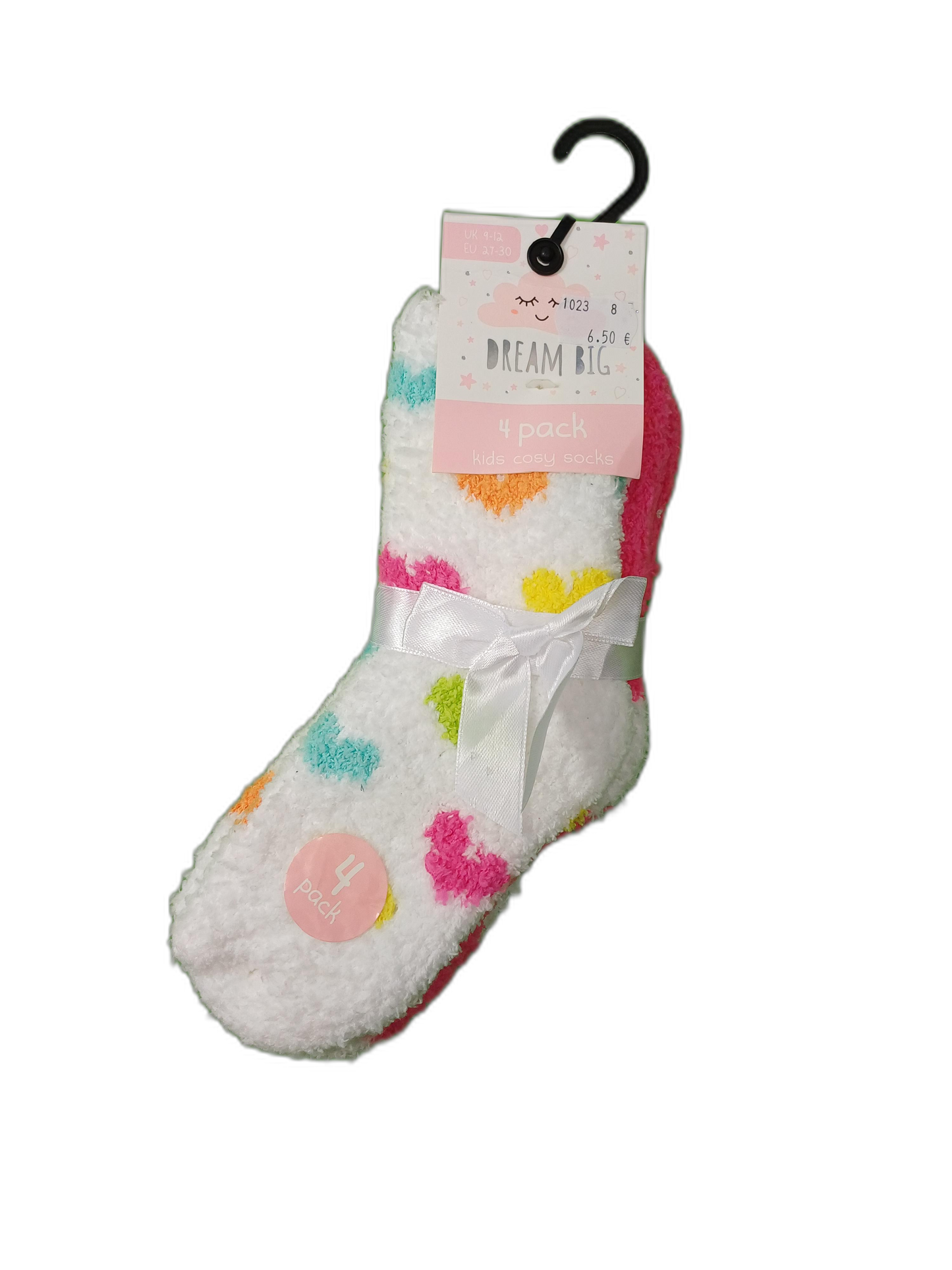 Aksesuāri - Meiteņu zeķu komplekts 4 gb. - Dream Big