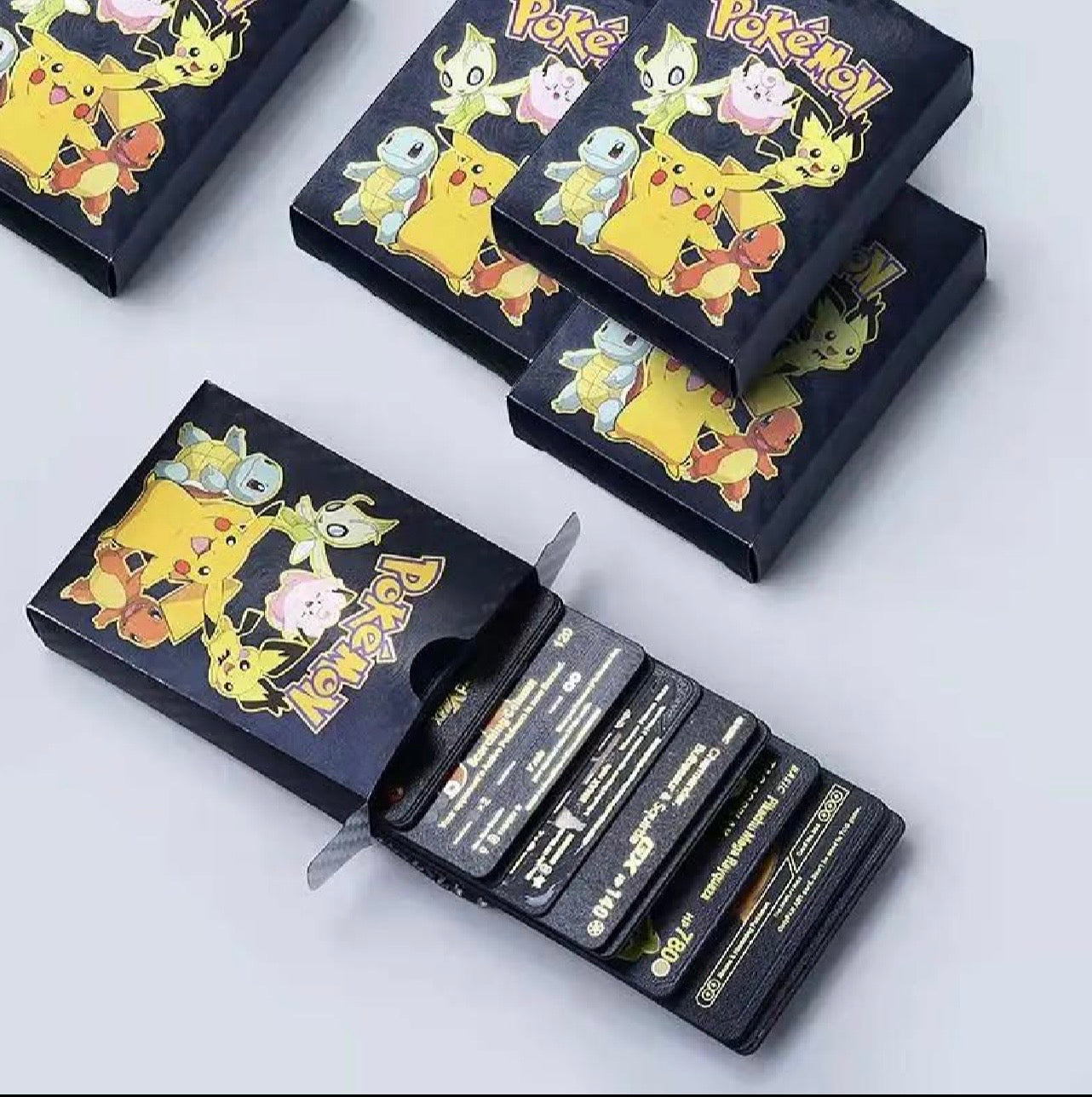 Spēļu Kārtis - Pokemon kārtis Melnās / Black - 55 gb