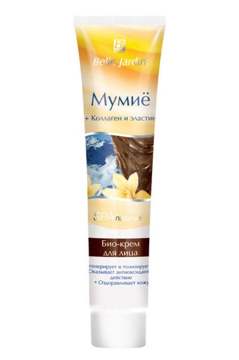 Belle Jardin Bio Spa “Mūmija, kolagēns un elastāns” sejas krēms, 125 ml