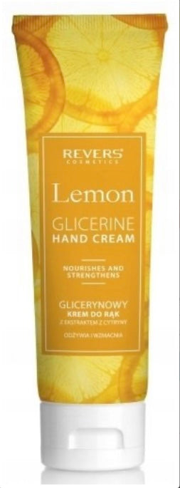Roku krēms ar glicerīnu un citrona ekstraktu - Revers Cosmetics - Lemon - 125 ml