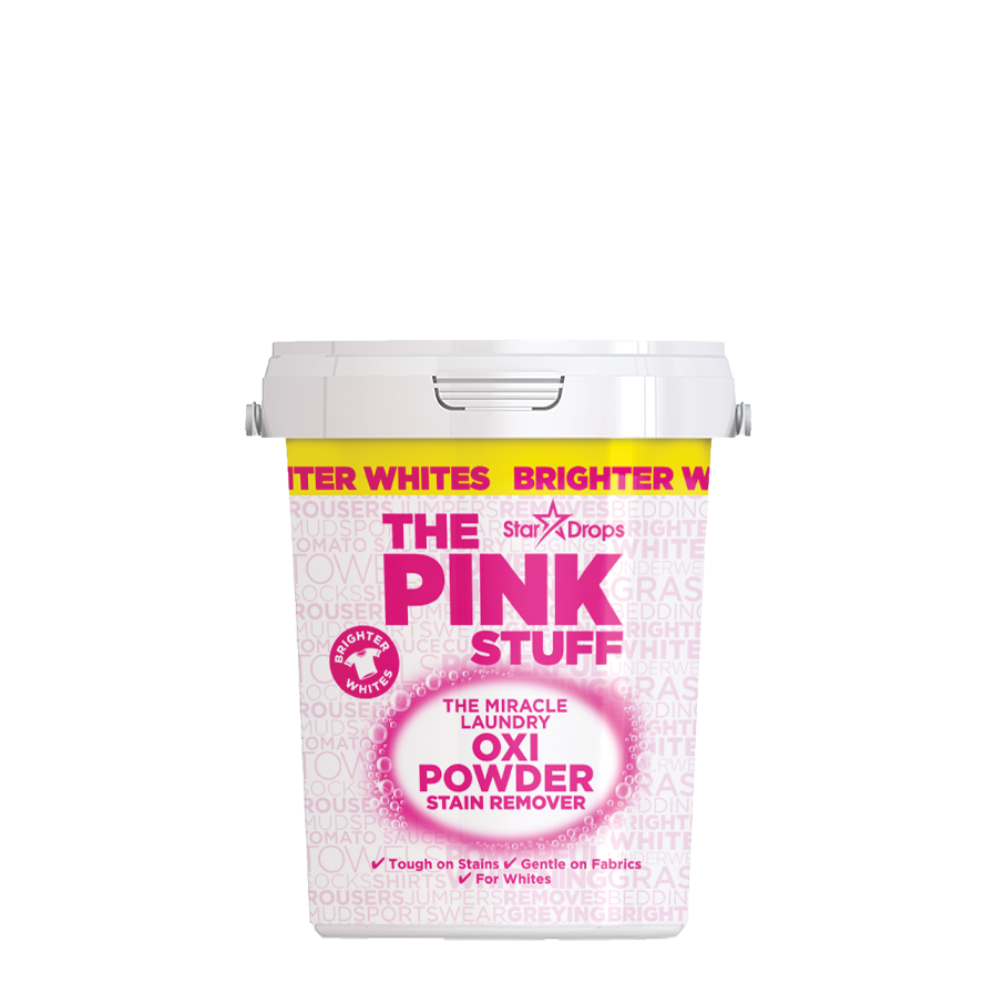 The Pink Stuff - pulveris traipu tīrīšanai baltai veļai - 1kg