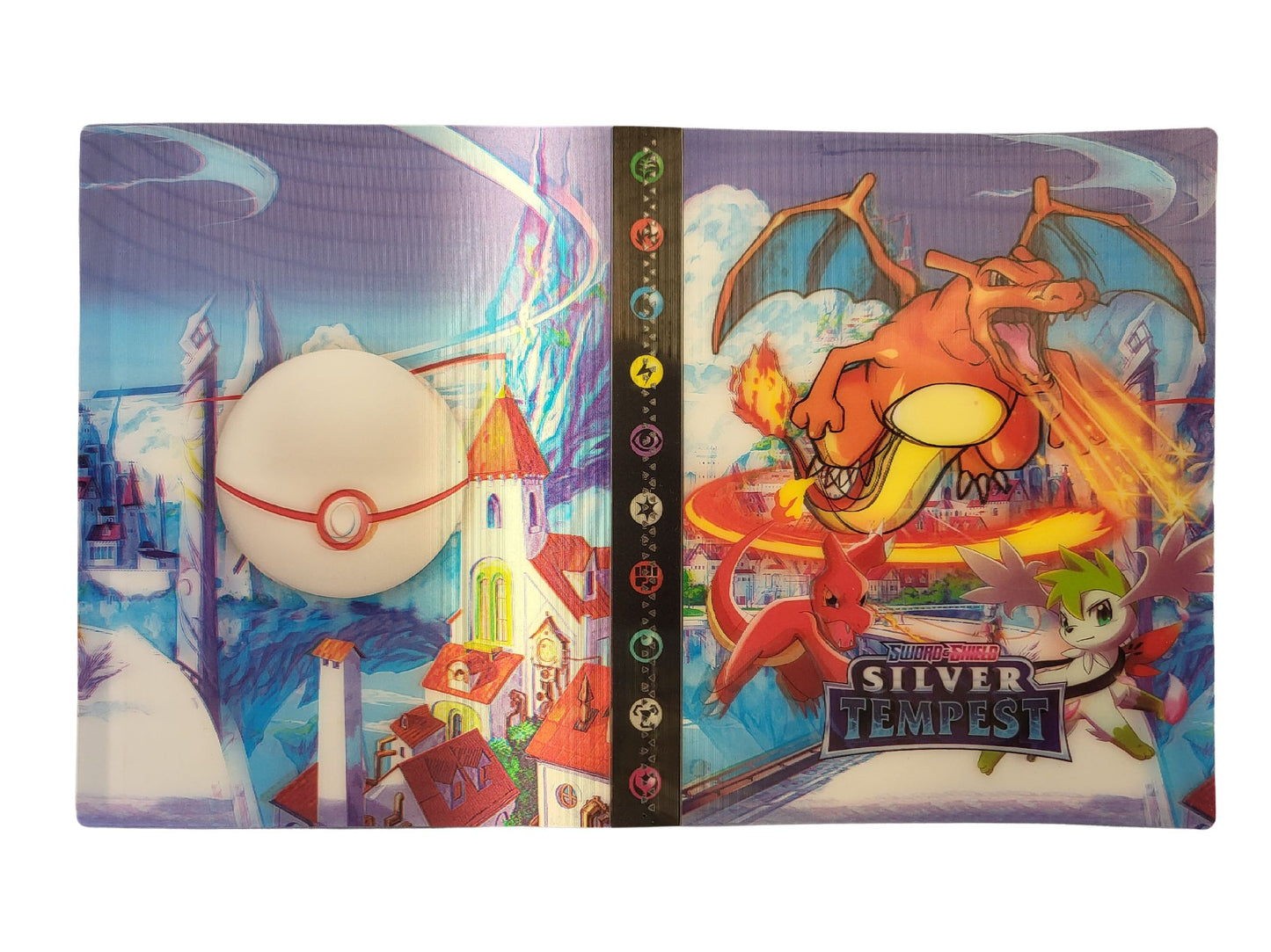 Pokemon Kāršu Albums - Vieta 120 kārtīm - Dizains 8 - Charizard