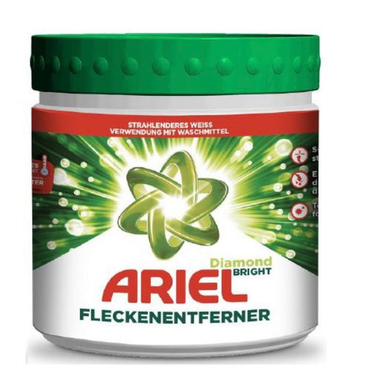 Ariel traipu tīrīšanas līdzeklis baltai veļai Diamond Bright 500g
