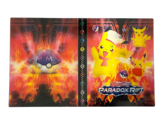 Pokemon Kāršu Albums - Vieta 120 kārtīm - Dizains 11 - Pikachu 5