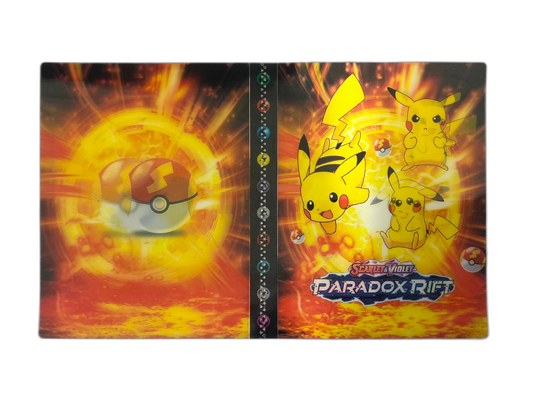Pokemon Kāršu Albums - Vieta 120 kārtīm - Dizains 12 - Pikachu 6