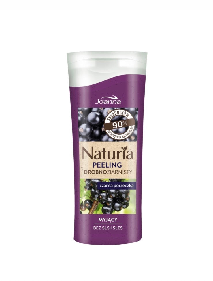 Joanna Naturia smalkgraudains ķermeņa skrubis Upene, 100 ml