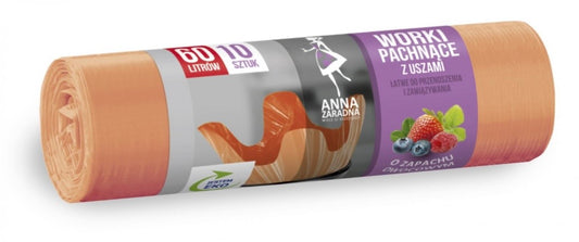 Atkritumu maisi 60 L, 10 gab., ar ogu aromātu