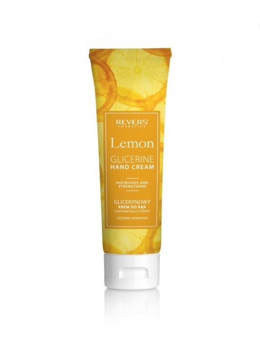 Roku krēms ar glicerīnu un citrona ekstraktu - Revers Cosmetics - Lemon - 125 ml