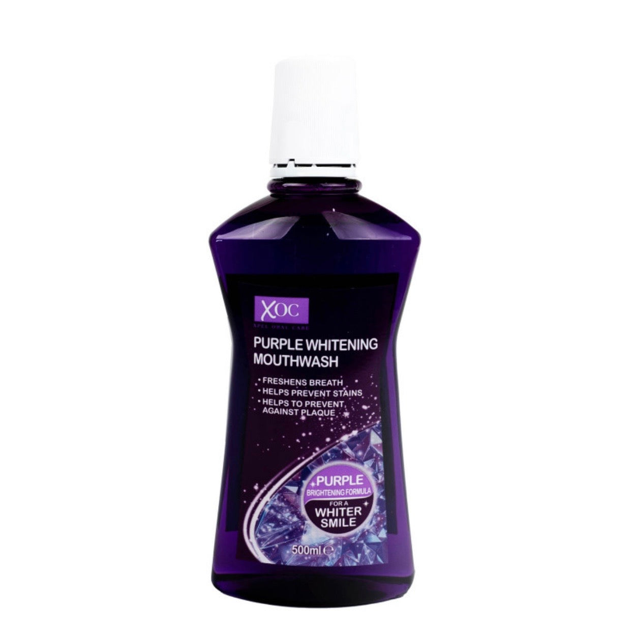 Mutes skalošanas līdzeklis Purple Whitening 500 ml