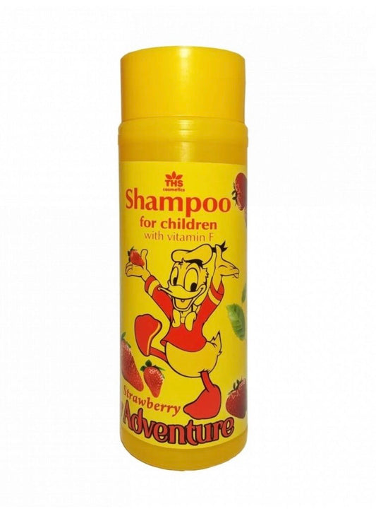 Adventure bērnu šampūns ar zemeņu aromātu, 170 ml