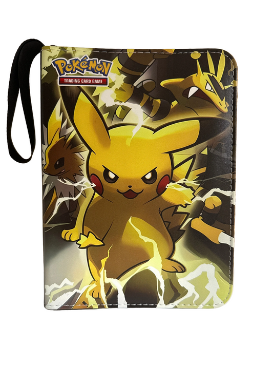 Pokemon kāršu albums ar slēdzēju-Vieta 400 kārtīm
