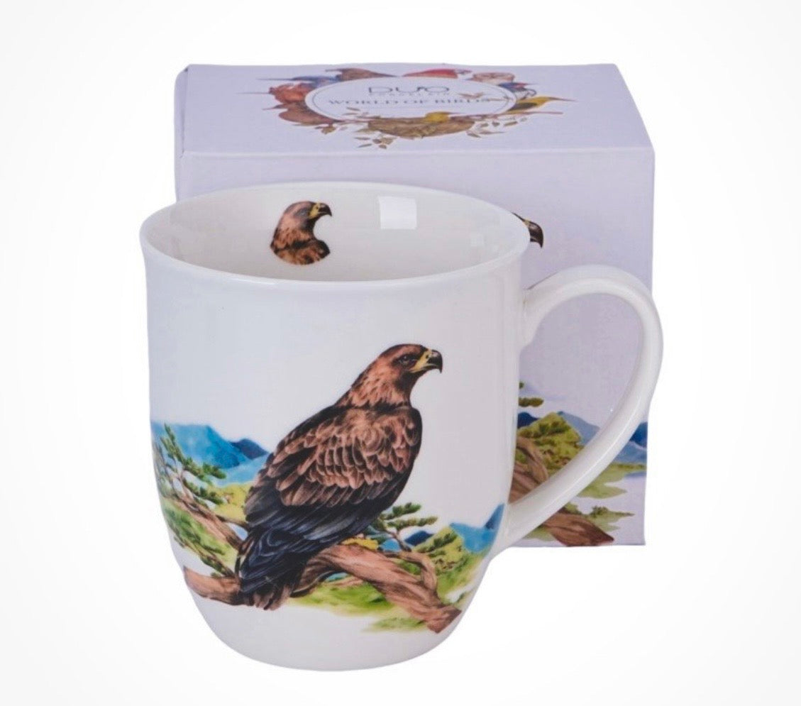 Porcelāna krūze 650 ml – Putnu pasaule