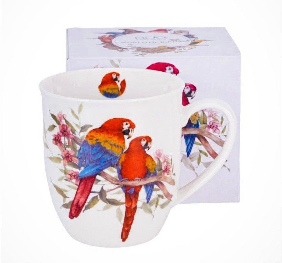 Porcelāna krūze 650 ml – Putnu pasaule
