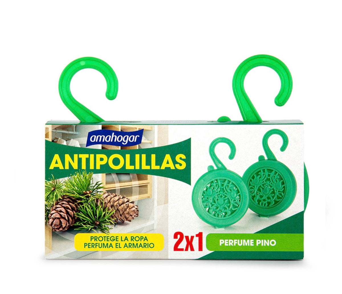 Amahogor 2x1 – līdzeklis pret kodēm ar patīkamu aromātu skapim