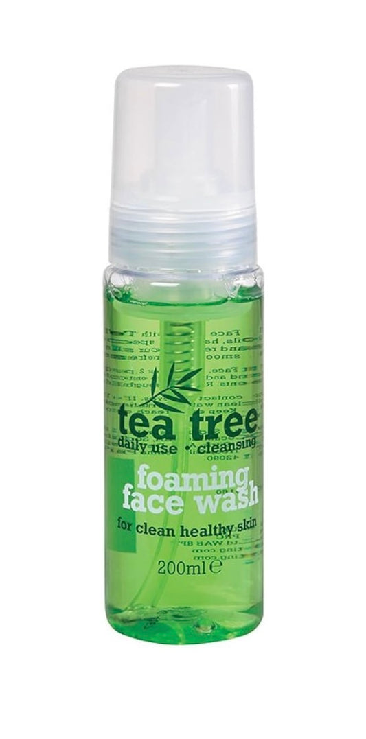 Tea Tree Foaming Face Wash 200 ml – putojošs sejas mazgāšanas līdzeklis problemātiskai ādai