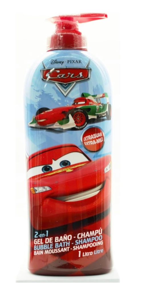 Loneray Cars šampūns un vannas putas 2 in 1, 1000 ml