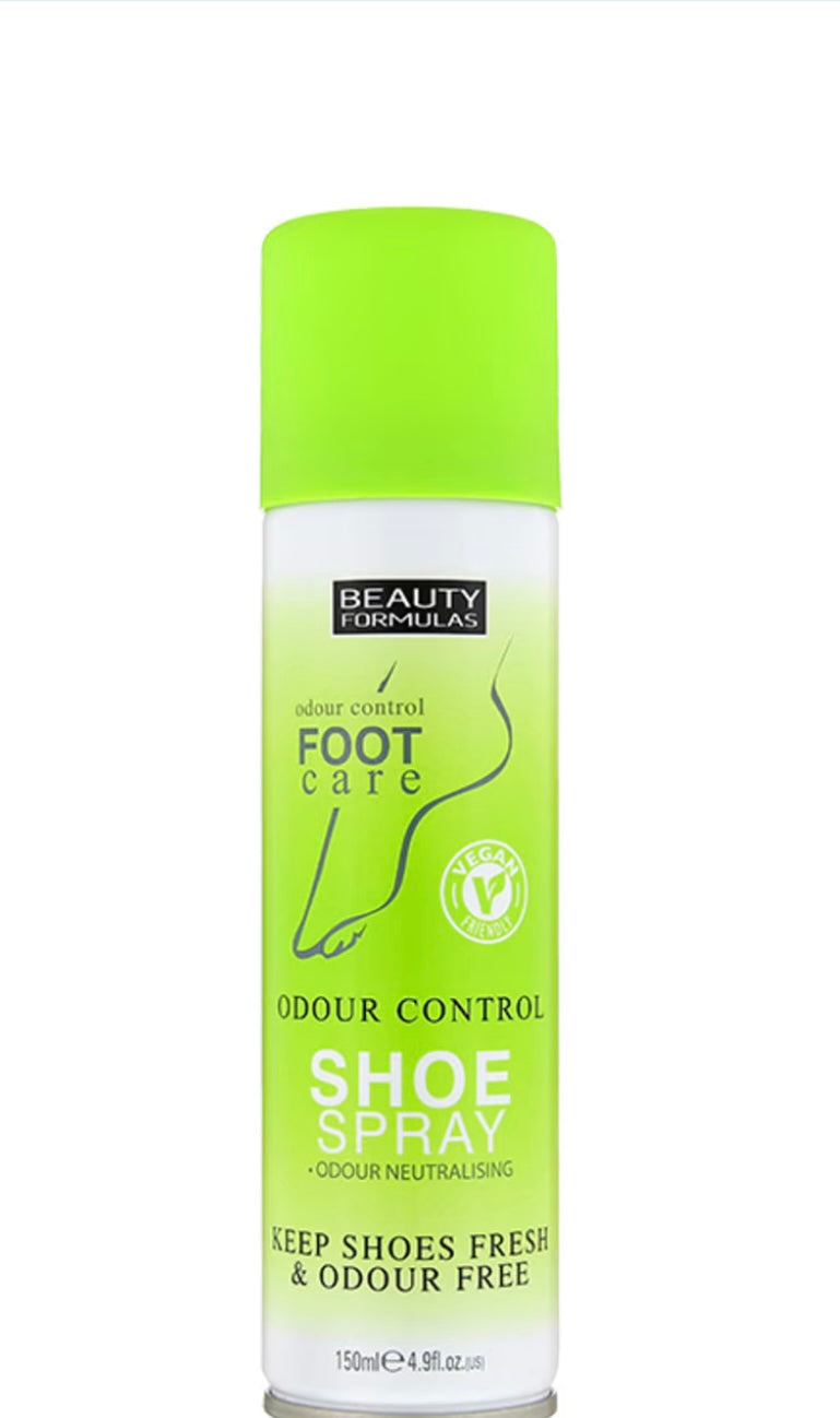 Beauty Formulas Shoe Spray 150 ml apavu dezodorants