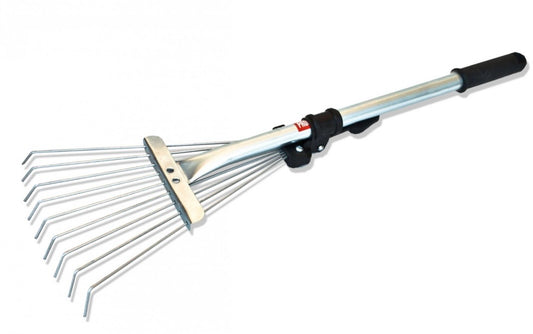 Lapu grābeklis BIG metāla ar metāla kātu, 70 cm, izbīdāms