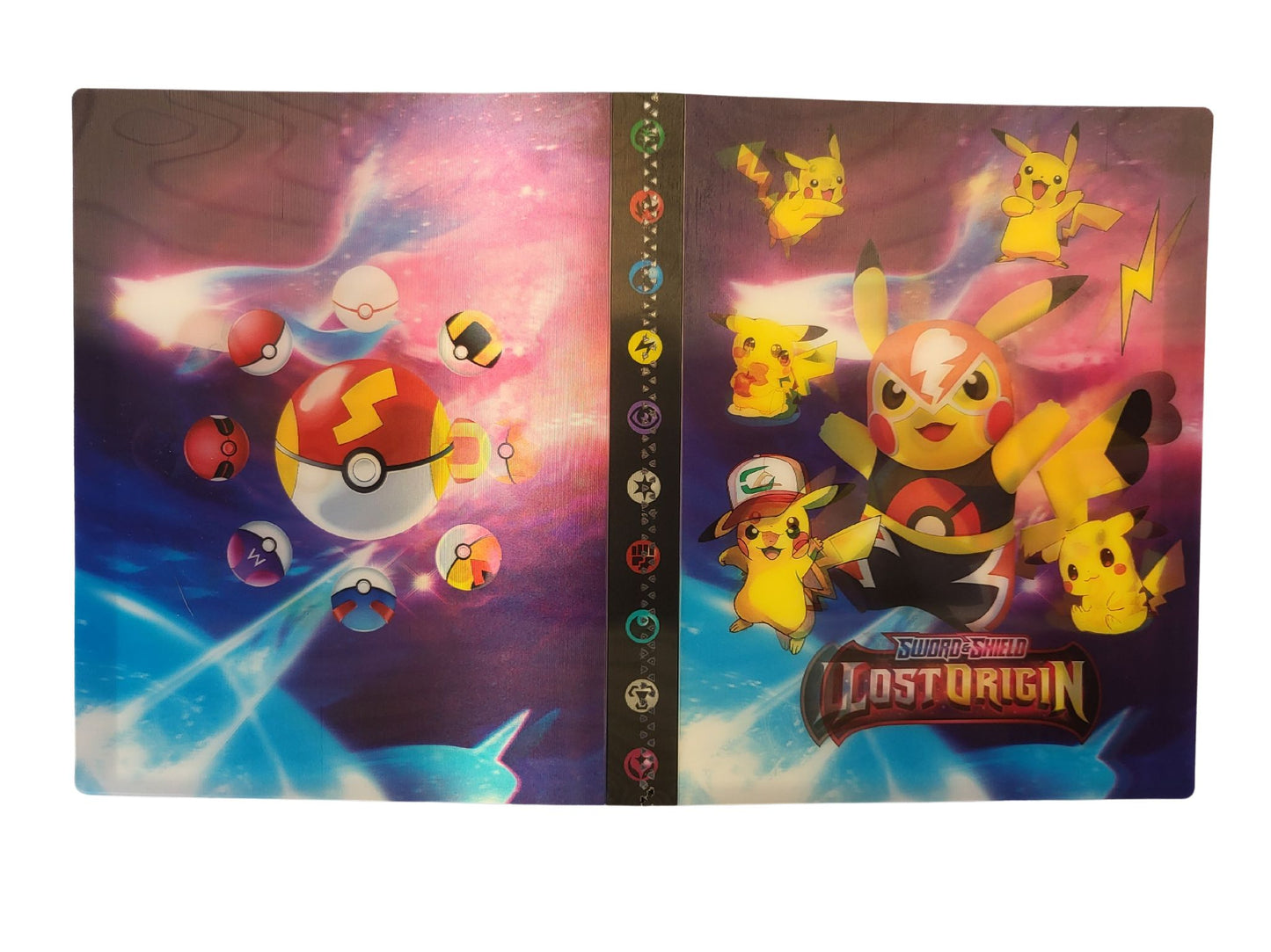 Pokemon Kāršu Albums - Vieta 120 kārtīm - Dizains 5 - Pikachu 2