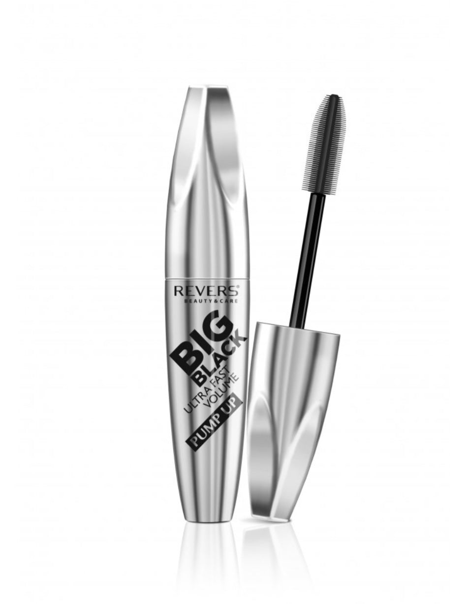 Revers Big Black skropstu tuša 12 ml – intensīvs apjoms un dziļi melns efekts