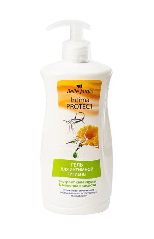 BJ Bio Spa Intima Protect želeja intīmai higiēnai ar kliņģerīti, 500 ml