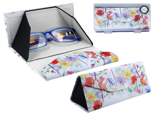 Briļļu futlāris saliekamais Pļavu puķes