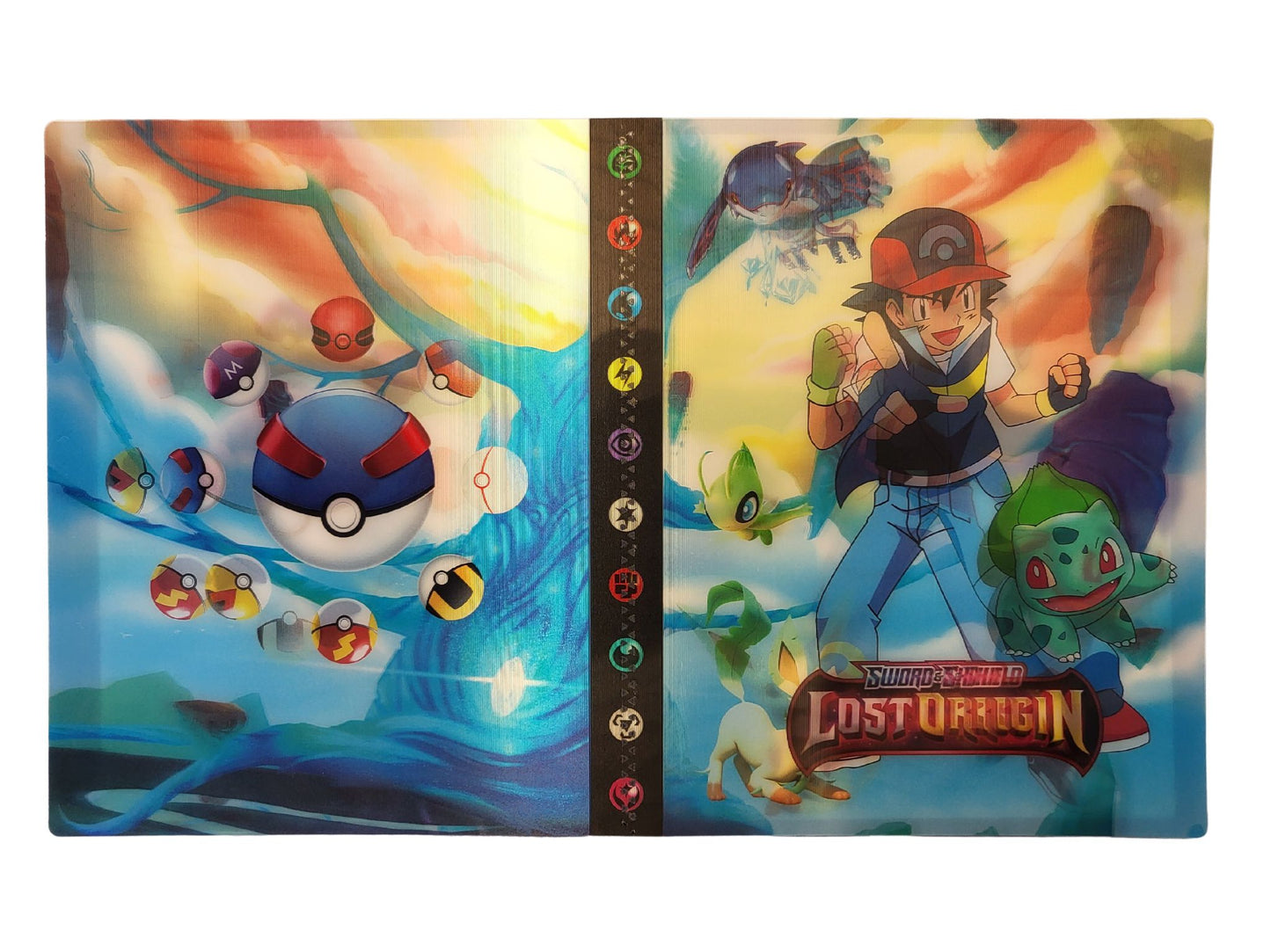 Pokemon Kāršu Albums - Vieta 120 kārtīm - Dizains 1 - Ash