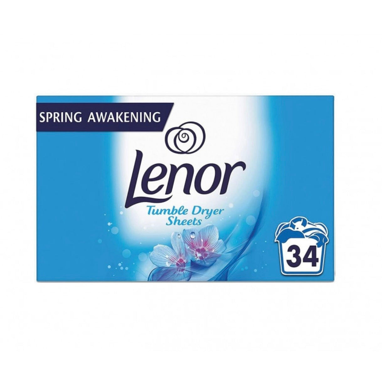 Lenor Spring Awakening - veļas žāvētāja salvetes 34 gab