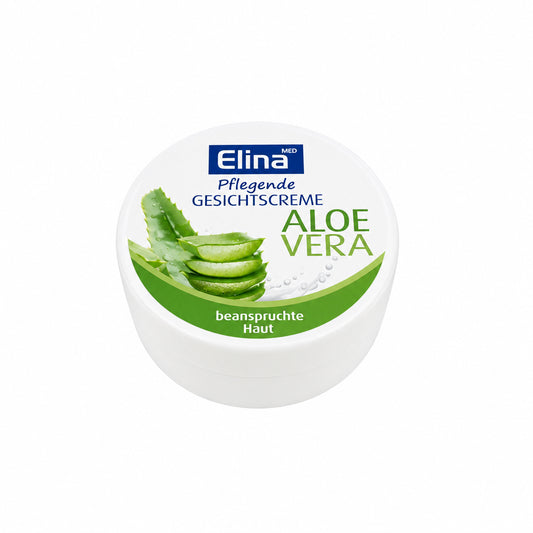 Elina Aloe Vera sejas krēms – kopjošs krēms noslogotai ādai, 75 ml