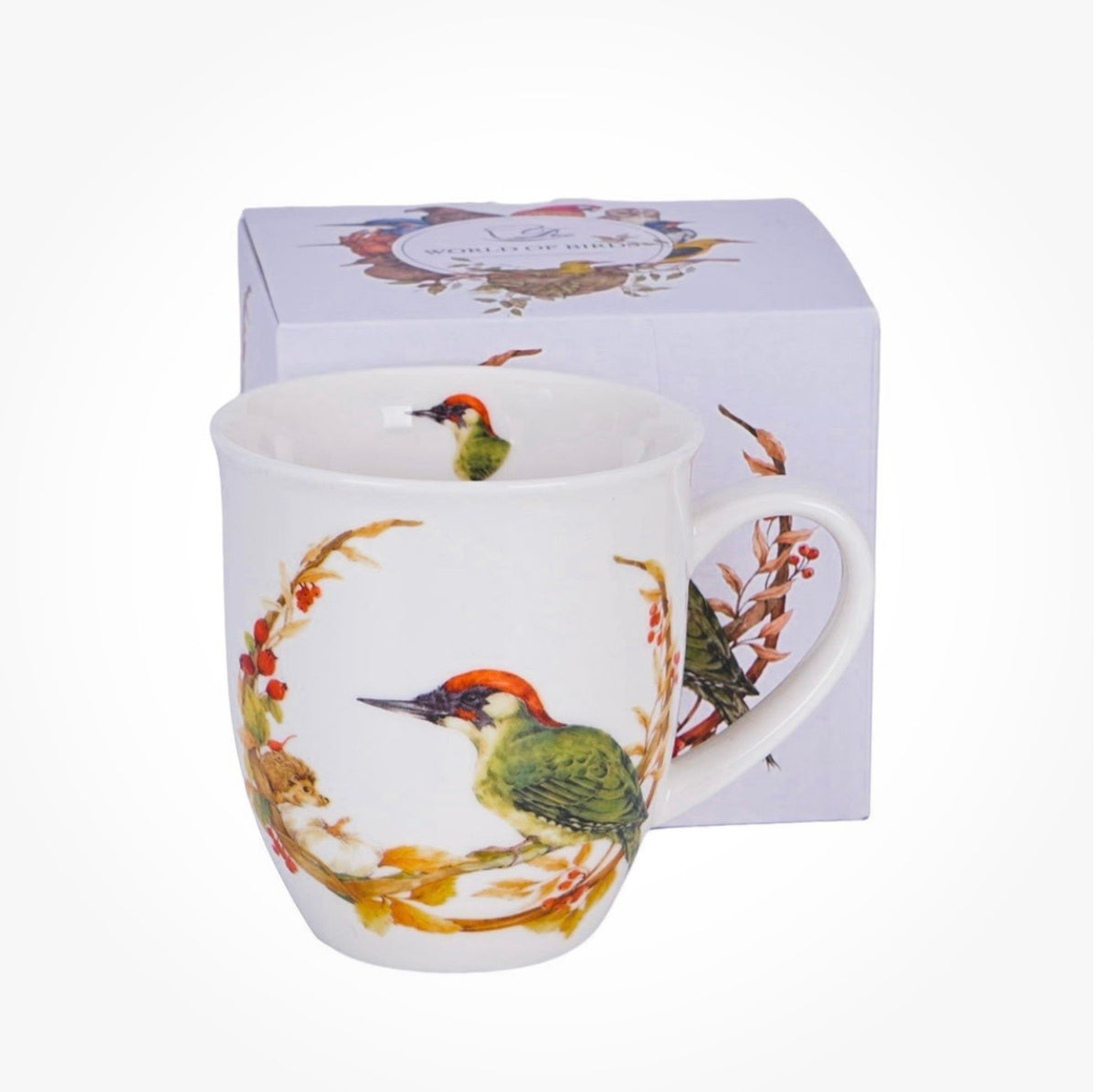 Porcelāna krūze 650 ml – Putnu pasaule